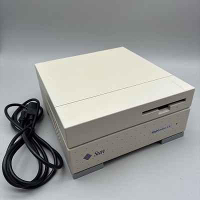 Sun Microsystems SPARCstation LX Model 447 Vintage Workstation Powers On NO HDD