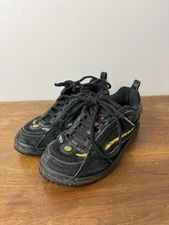Vintage World Industries The Battle Flame Boy Wet Willy Size 7 Black Skate Shoes