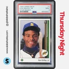 1989 UPPER DECK #1 KEN GRIFFEY JR. STAR ROOKIE RC PSA 9