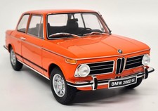 Kyosho 1/18 BMW 2002 tii Orange Diecast Scale Model Car
