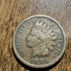 1904 Indian Head Cent Penny   "Actual Coin Pictured"