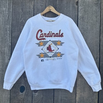 VTG 1988 MLB St. Louis Cardinals Crewneck Fan Sweatshirt Large FTL