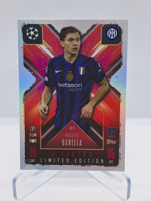 Match Attax Extra 24/25 X Factor Limited Edition Barella #LE11