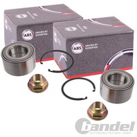 2X A.B.S. RADLAGER-SATZ Vorne Beidseitig Passend FüR Mazda 6 CX-7 CX-9