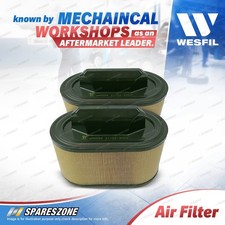 2 x Wesfil Air Filters for Maserati Ghibli M157 Levante M161 Quattroporte M156
