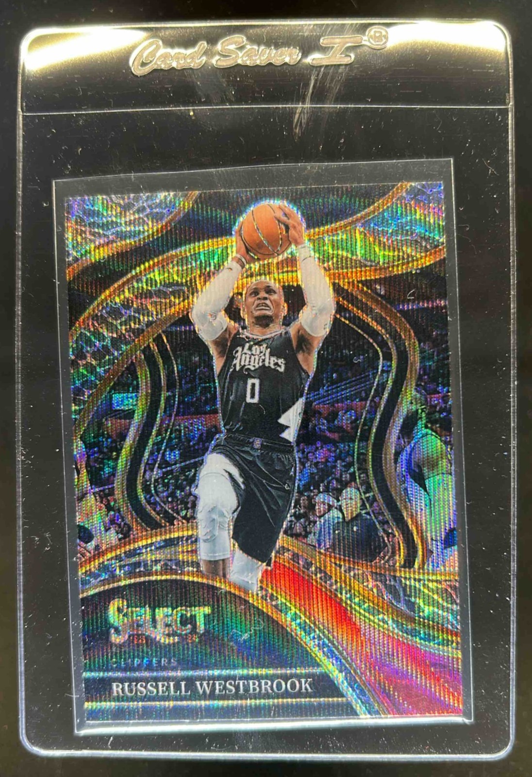 2023-24 Select Russell Westbrook Elephant Prizm SSP Courtside #255 Clippers