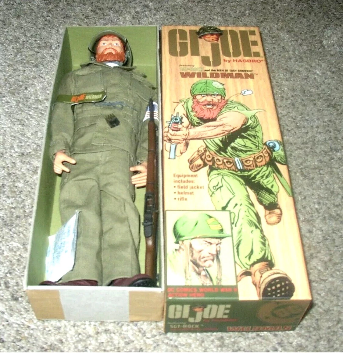 GI Joe Sgt. Rock & The Men of Easy Company Dc Comic “ WILDMAN “ NIB