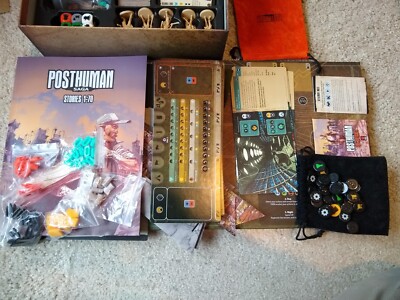 Posthuman Saga - Kickstarter Deluxe + Expansions (Outcast & Settlements)
