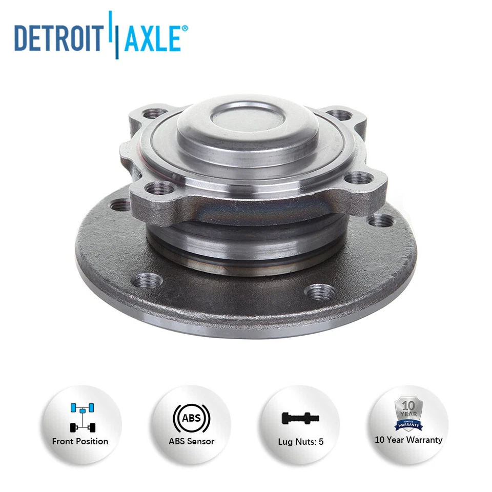 Cojinete de rueda delantera y buje para BMW 323i 335i 328i 325i 323i 130i 135i 128i Z4 Foto 4 de 4