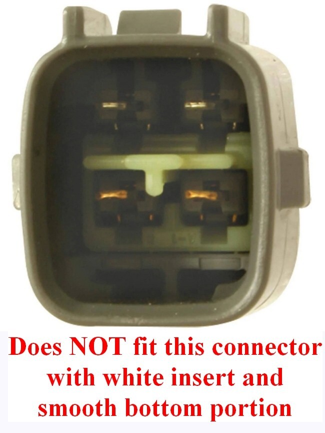 fits Toyota Rear O2 Oxygen Sensor Downstream Connector Plug Pigtail ...