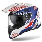 Airoh Commander White Blue Gloss