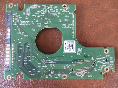 Western Digital WD5000LPLX-60ZNTT1 (800018-801 AB) DCM:HHNTJHK 500gb Sata PCB