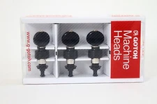 Gotoh UPT Ukulele Planetary Tuners Black Finish with Black Oval Buttons