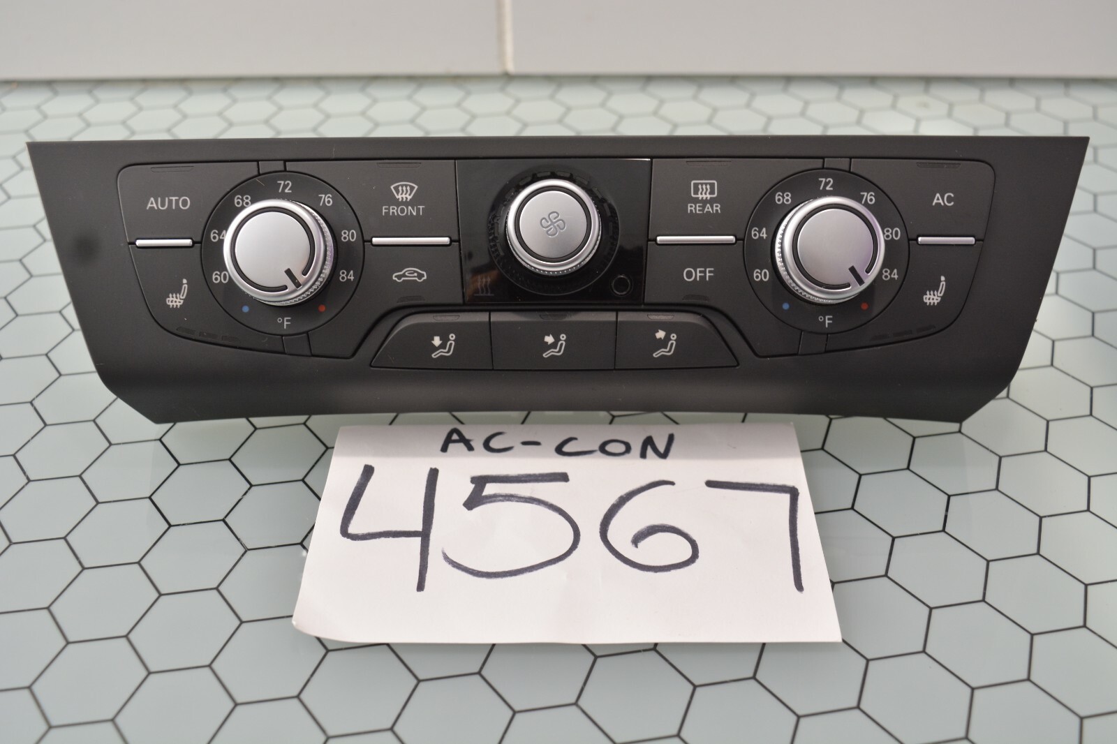 15 16 Audi A6 AC and Heater Control Used Stock #4567-AC 