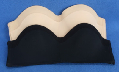 Lively Wireless Lined Strapless Bra Lot Size 32A #H5074