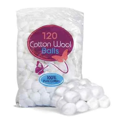 COTTON TREE COTTON WOOL BALLS LARGE MAKE UP NAIL POLISH VARNISH REMOVER CLEANING ABSORBENT