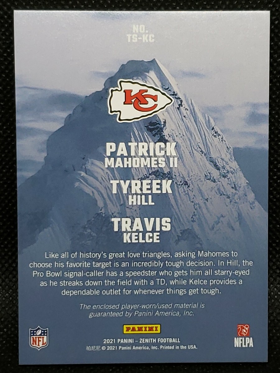 2021 Panini Zenith Team Summit Numbered Triple-Patch Cards You