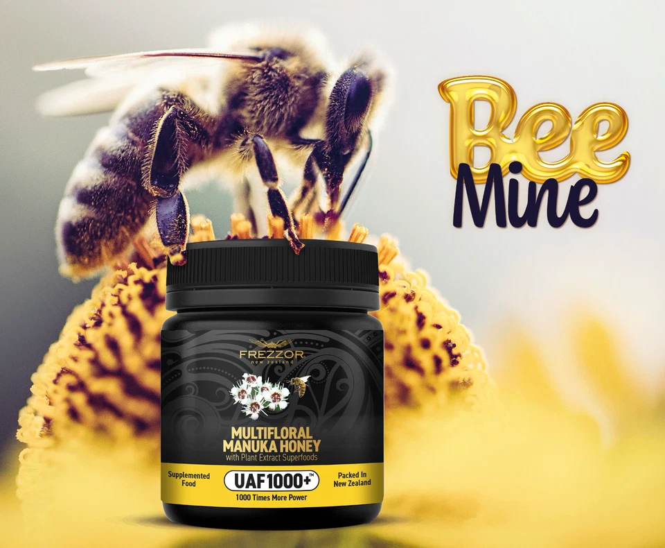 FREZZOR NEW ZEALAND MULTIFLORAL MANUKA HONEY UAF1000+, Cold & Flu Symptom Relief - Image 4 of 4