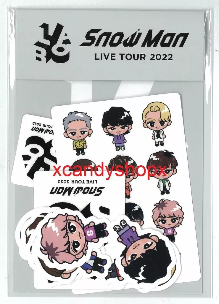 Snow Man LIVE TOUR 2022 Labo. Japan Johnny's official sticker set