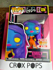 RARE EMILY BLACK LIGHT 1370 Funko Pop Vinyl New in Mint Box + Protector