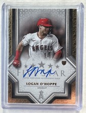 2023 Topps Five Star Logan O'Hoppe Rookie Auto Autograph RC #FSA-LO Angels