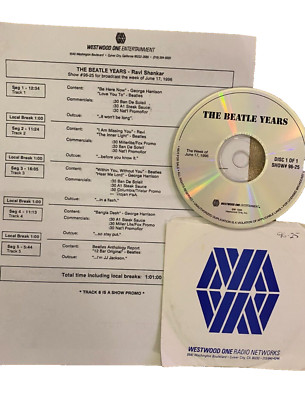 6/17/96 J.J. JACKSON HOSTS BEATLE YEARS RAVI SHANKAR; RARE INTERVIEWS/COMMENTARY