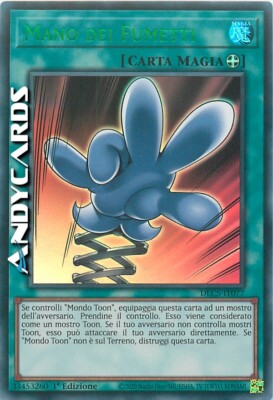 COMIC HAND   (Comic Hand)   Ultra R Green   DLCS IT077   1Ed   Yugioh!