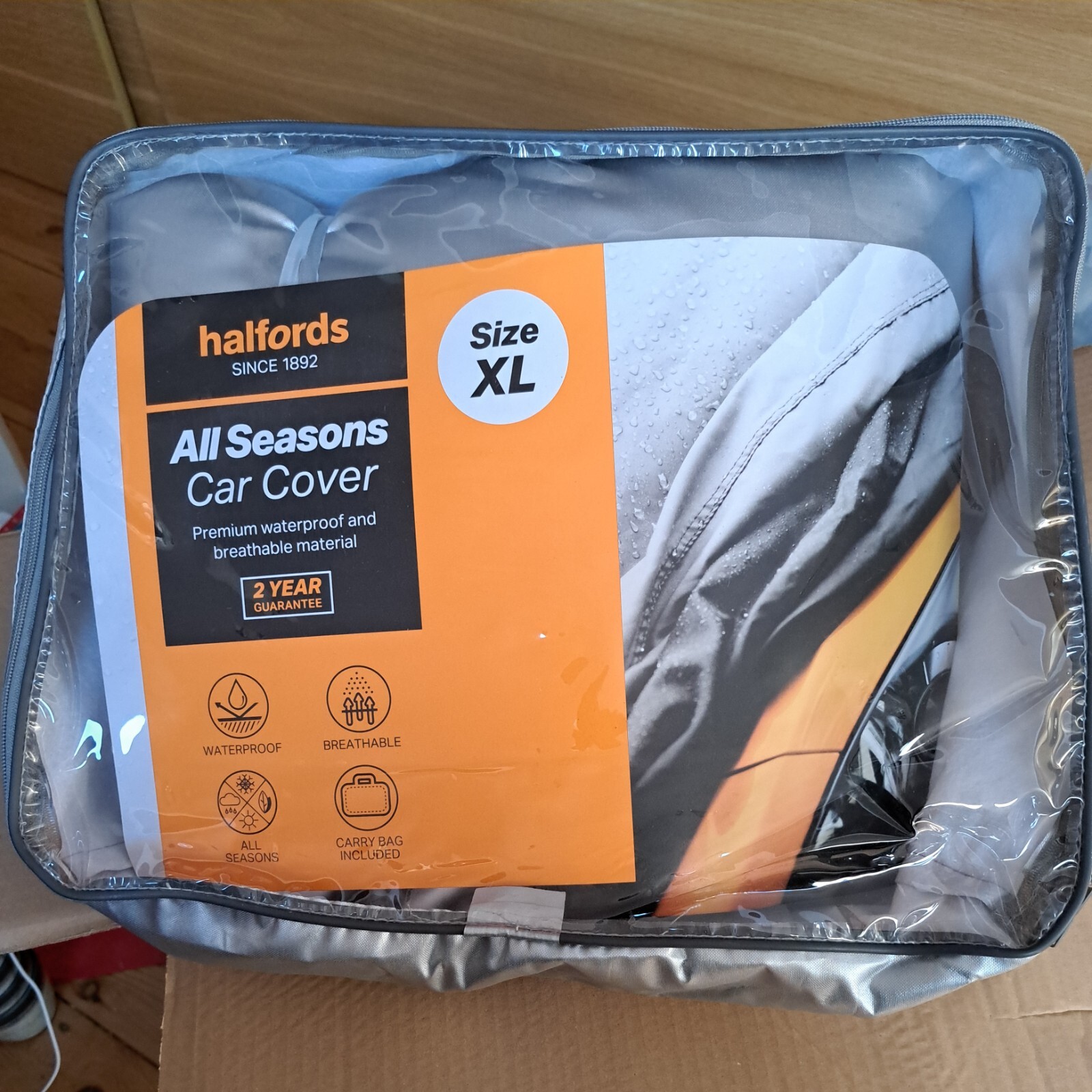Halfords All Seasons Car Cover Brand New XL eBay
