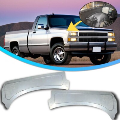 1988-98 Chevy OBS Stock Inner Front Fender Side Filler Panels Both Sides Pair