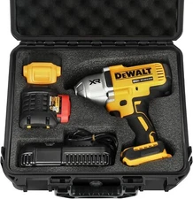 Case for Dewalt Impact and Torque Wrench - Waterproof Hard Tool Box for Dewalt