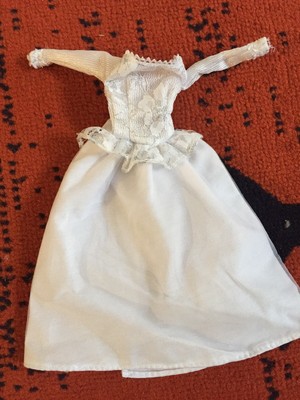 barbie white gown