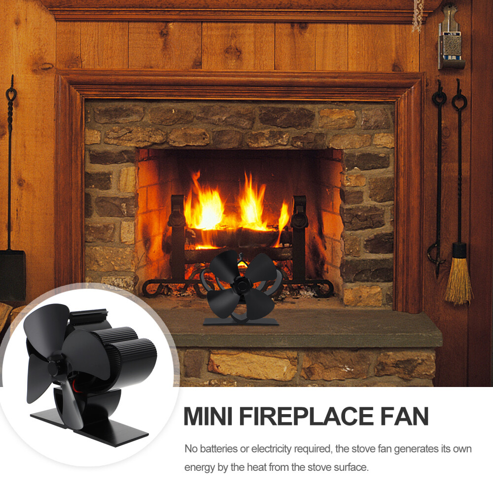 small heat powered fan Small Wood Burner Fan Heat Powered Stove Fan