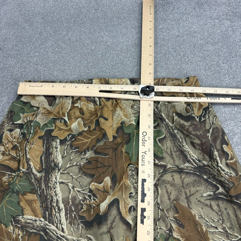 Realtree Trousers Adult Large Brown Camo Workwear Baggy Sweatpants USA Mens - Image 2 of 4