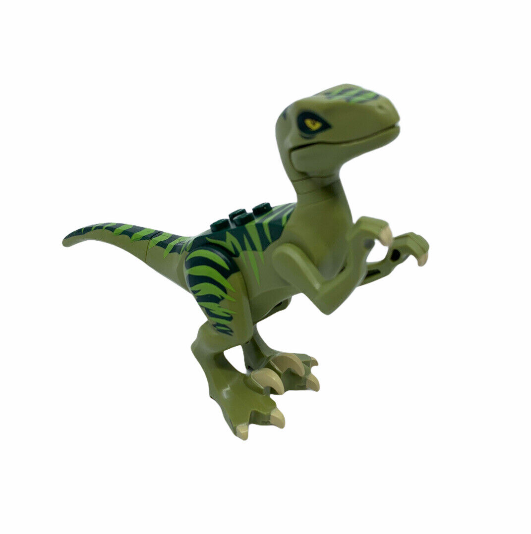 Lego Dino Raptor Velociraptor Green #5884 Mini Fig Figure Jurassic World