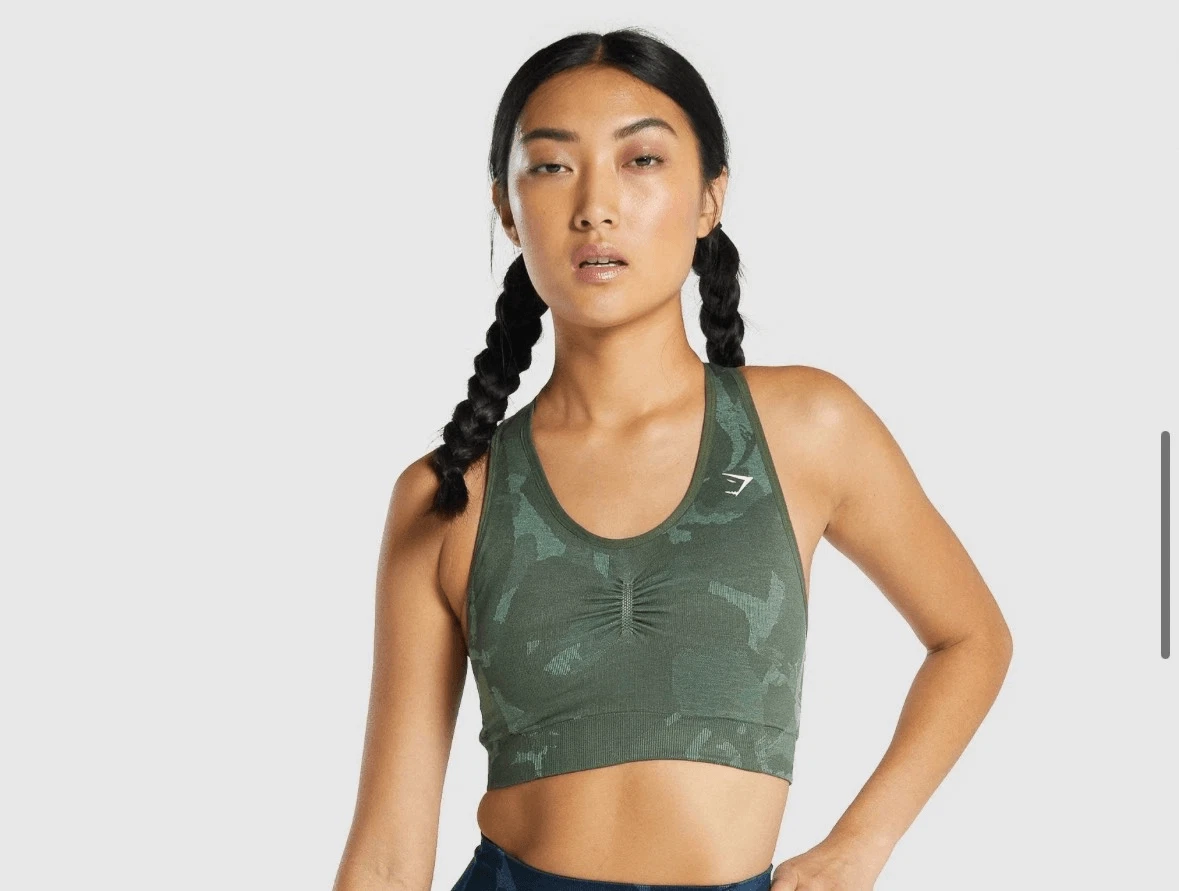 Adapt Camo Seamless Sports Bra