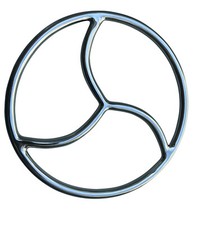 BDSM Bondage Edelstahl Shibari Suspension Ring Version2 Hängefesseln Hängefessel