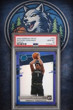 2020-21 Panini -  PSA 10 - Rated Rookie Anthony Edwards #151 Purple Prizm (RC)