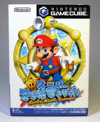 Japan NEW Super Mario Sunshine Nintendo 3D Action Game ASIN B000065C92