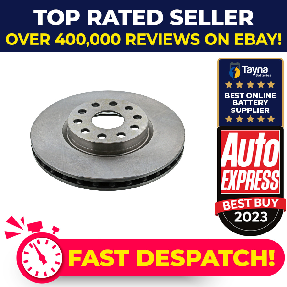2x Brake Discs Pair Vented Front 281mm 14077 Febi Set 46449390 60714639 60814639