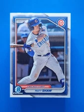 2024 Bowman - Chrome Prospects Matt Shaw #BCP-30 (RC)