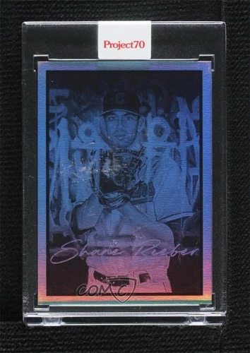 2022 Project 70 Online Exclusive Rainbow Foil /70 by Jonas Never Shane Bieber