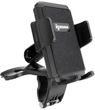 Car Dashboard Phone Clip Holder, 360 Degrees Rotation Dash Steering Wheel Pho...