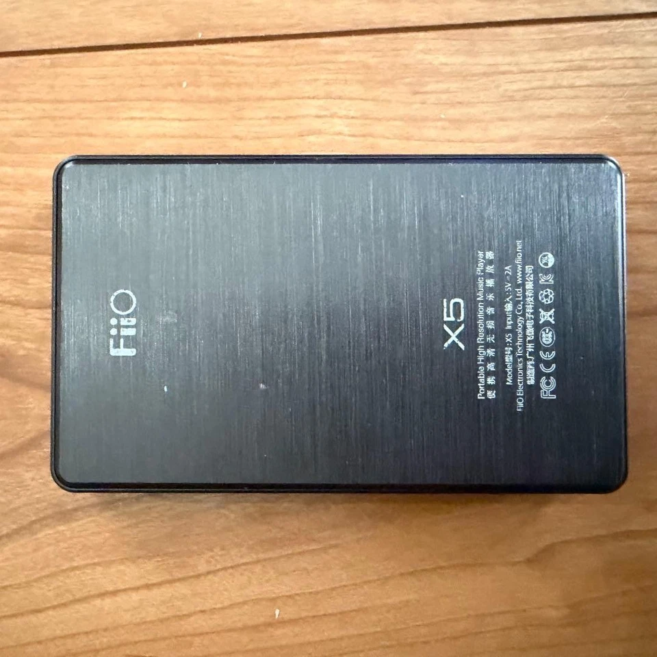 FiiO X5 Portable Digital Audio player High Resolution DAP From Japan Used - Image 2 of 2