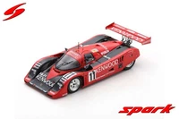 Spark S9885 1:43 Porsche 962 CK 6 No.11 24H Le Mans 1991 Modellauto