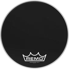 Remo Ebony Ambassador Crimplock Bass Drum Head 16 in.