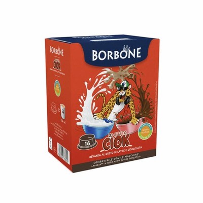 Caffè Borbone Getränkekapseln Dj Gusto Ciok kompatibel m. Lavazza AMM 16 Kapseln