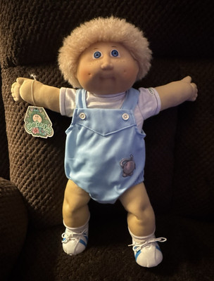 Cabbage Patch Kids Vintage 1983 16in Jesmar Boy, Freckles & Wheat Fuzzy Boy