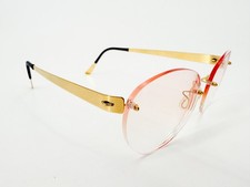 Lindberg Spirit Titanium Eyeglasses FRAMES 130mm PGT Gold L307
