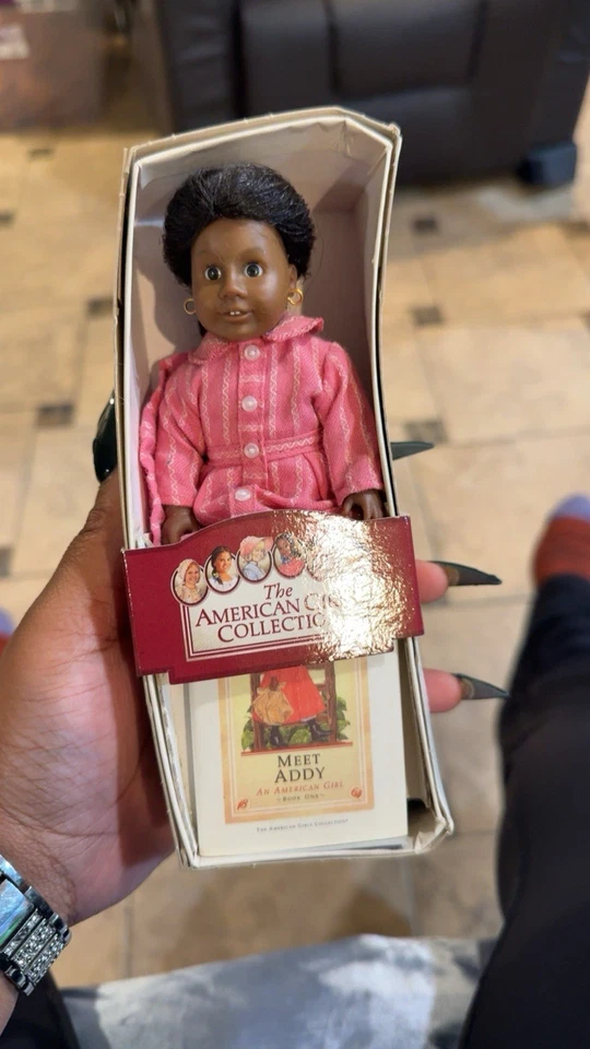 American Girl Addy Mini Doll w/ Book and Box - Image 2 of 4