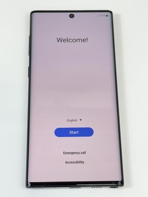 Samsung Galaxy Note 10 256GB (Unlocked) SM-N970U1 Aura Black - Broken
